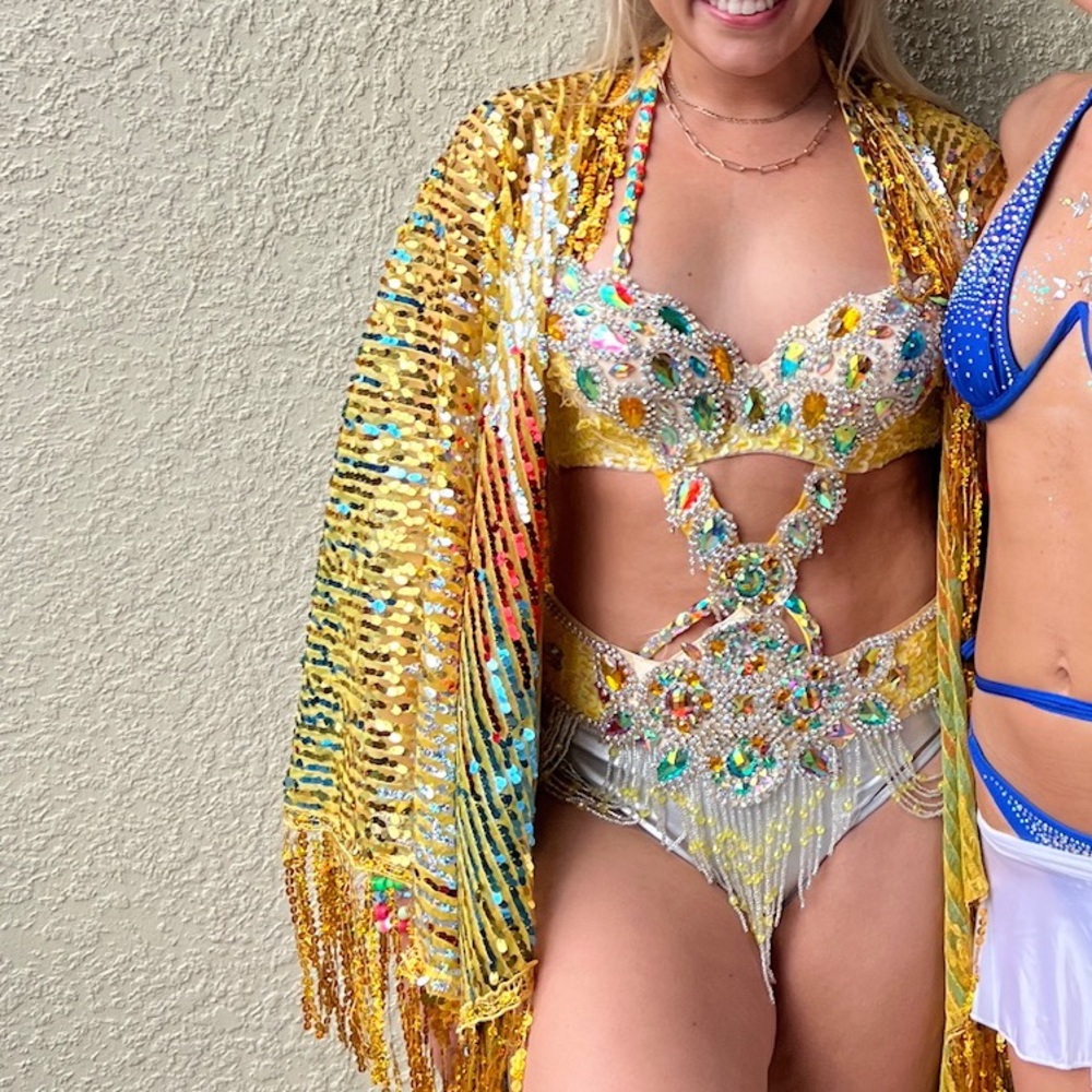 Vibrant Multicolor Bikini Set